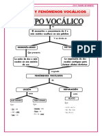 Fenómenos Prosódicos (Resumen en Mapa Conceptual)