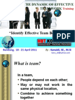 Effective Team Behaveor