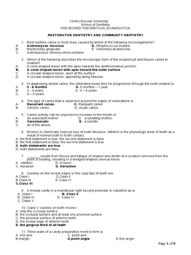 Root Surface Caries Is Most Likely Caused | PDF | Dentistry | Health ...