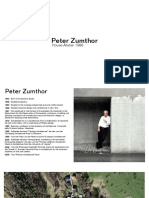 Peter Zumthor: House-Atelier 1986