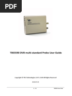 TBS5590 DVB Multi-Standard Probe User Guide