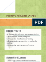 Poultry and Game Dishes