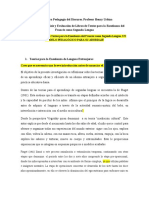 Avance para Pedagogía Del Discurso Henry Urbina. Prof Anyomar Velascos.