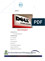 Report On Dell Company