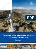 Estrategia Turismo Cochabamba.