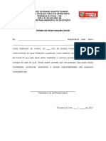 Termo de Responsabilidade Pai de Aluno Com Deficiência