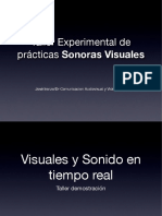 Taller Experimental de Practicas Sonoro VisuLAS