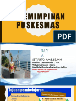 KEPEMIMPINAN DI PUSKESMAS