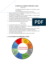 Ejemplos Ciclo de Servicio, Momentos de Verdad y Encuesta