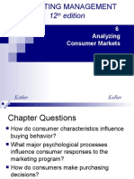 12 Edition: 6 Analyzing Consumer Markets