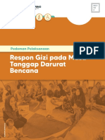 Pedoman Gizi Tanggap Darurat Bencana