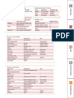 Binder Back and Table Quick Reference