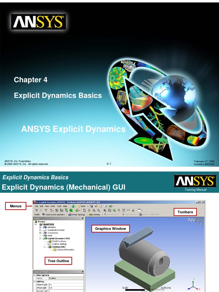 Explicit Dynamics Exp Dyn Basics | PDF | Force | Acceleration