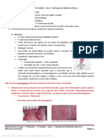 Patologia Buco-Dental - 3º Semestre – 2ª Unidade – Aula 1 - Patologia Das Glândulas Salivares