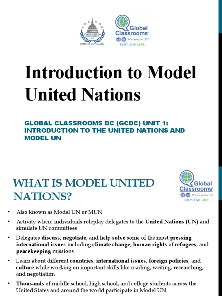 Model Un Pdf , The United Nations Guide to Model UN – ZFCZBQ