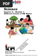 Science: Quarter 2 - Module 1: Different Forms of EM Waves