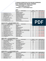 Jadwal Uts 21-1