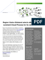 Region Västra Götaland Selects Ebuilder's Pro-Curement Cloud Process For Its Value Network