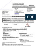 Safety Data Sheet for Sullair AWF