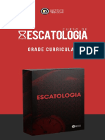 ESCATOLOGIA - Grade Curricular