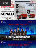 TGBS Open Day 2021 Fleet Management Insights