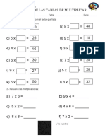 Multiplicaciones Evaluadas