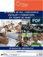 Acuerdos de Paz y Convivencia