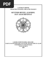 Download Laporan Resmi Benzil Alkohol Dan Asam Benzoat by Sigit W Synyster SN54194605 doc pdf