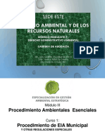 Módulo III F Derecho Administrativo Ambiental