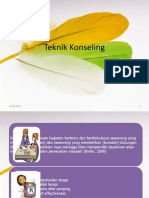 Teknik Konseling