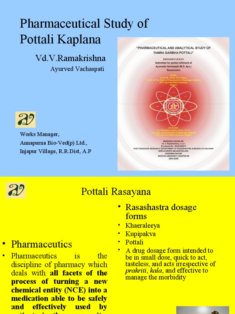 Pottali Kalpana: Enhancing Bhasma Efficacy | PDF | Dose (Biochemistry ...