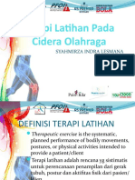 Terapi Latihan Cedera Olahraga