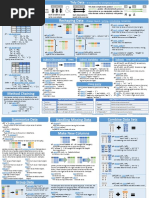 Creating Dataframes Reshaping Data