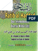 Ratib Al-Haddad Dan Terjemahan Disertai Wirdul Latif