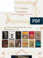 21 Century Literature: Famous Compositions Around The World