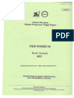 Soal SBMPTN 2018 Soshum Kode 653 (Yusufstudi - Com)