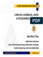 Lecture Note 03 - Compiler Assembler Linker and Programming Languages