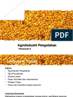 AgroIndustri Pengolahan