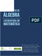 Fundamentos de Algebra- Livro