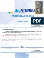 Aula 4 - Prospecção Do Solo