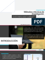 Metodos y Tecnicas de Investigacion