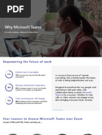 Why Microsoft Teams: For Chat, Meetings, Calling and Collaboration