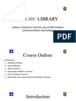 Ges 101 Use of Library