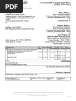 Tax Invoice/Bill of Supply/Cash Memo: (Original For Recipient)