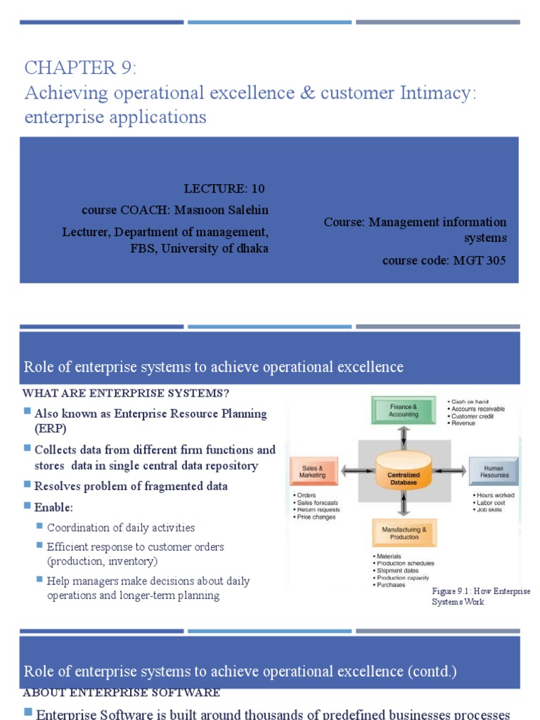 Operational Excellence & Customer Intimacy | PDF | Customer ...