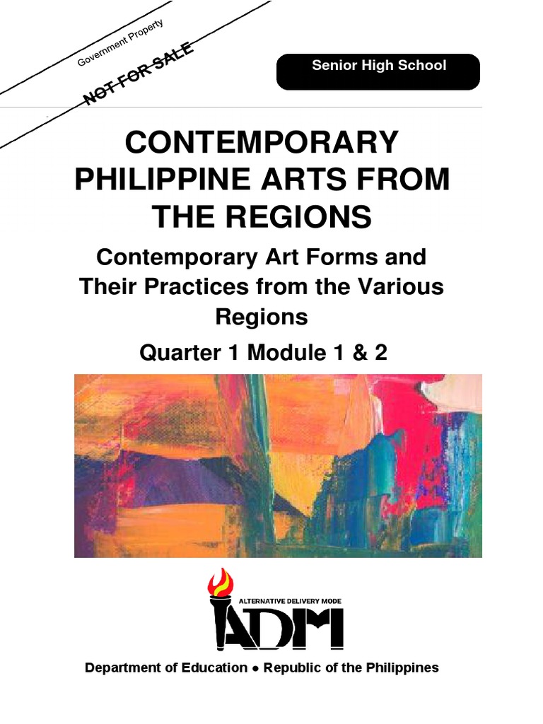 Contemporary Arts Module 1 and 2 Final PDF Cebu Theatre