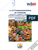 Oral Communication in Context