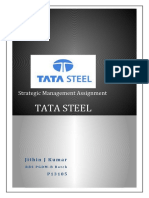 Tata Steel: Strategic Management Assignment