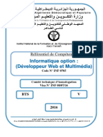 VC RCBTS Developpeur Web