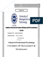 U O M & T: School of Professional Psychology